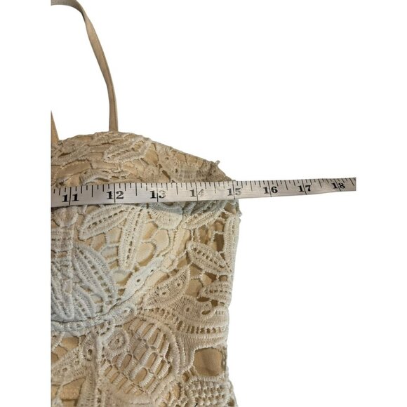 @ Balance Women's Ivory Knitted Romper - Picture 4 of 6